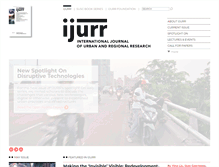 Tablet Screenshot of ijurr.org